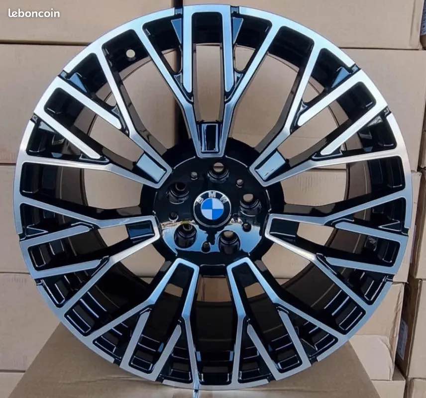 pack complet 4 jantes 22' 5x112 pour BMW X5 X6 9.5x22"