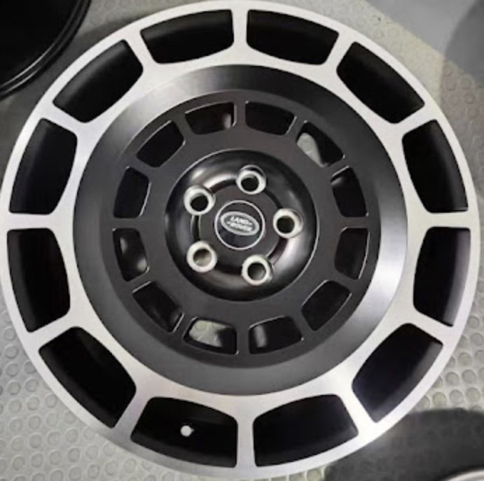 jante neuve 4x4 Off Road sport Black Lip polish Defender NEW 20'' 5x120 +  Valve Elec TPMS Defender 9x20"