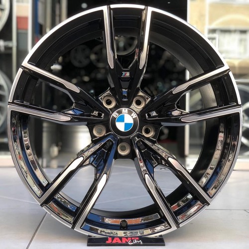 pack 4 jantes neuves 19' 5x120 Black polish + Pneus neufs Hankook 225/40r19 et 255/35r19  ar 9,5x19 et av 8.5x19"