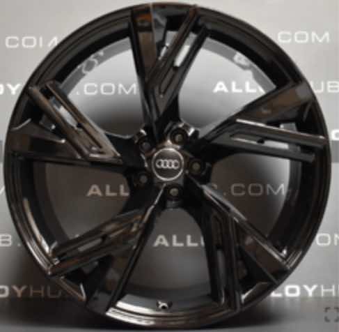 jante neuve en 17'. 5x112 look S LINE Sport Gloss Black pour Audi 7.5x17"
