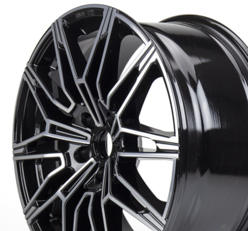 Jante neuve 22'' look SPORT R design 4x4 Black Satin 9.5x22"