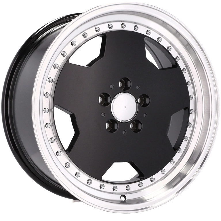 Lot complet de 4 jantes neuves 18'. 5x112. Black LIP AERO Classic  9x18 et 8x18"