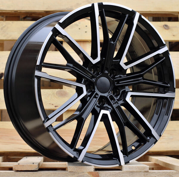 Pack 4 jantes neuves 19’ look M sport black polish avant et arrière 9x19 et 8x19"