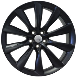 JANTE NEUVE ARR 10X22 5X120 TESLA X   BLACK POLISH 10x22"
