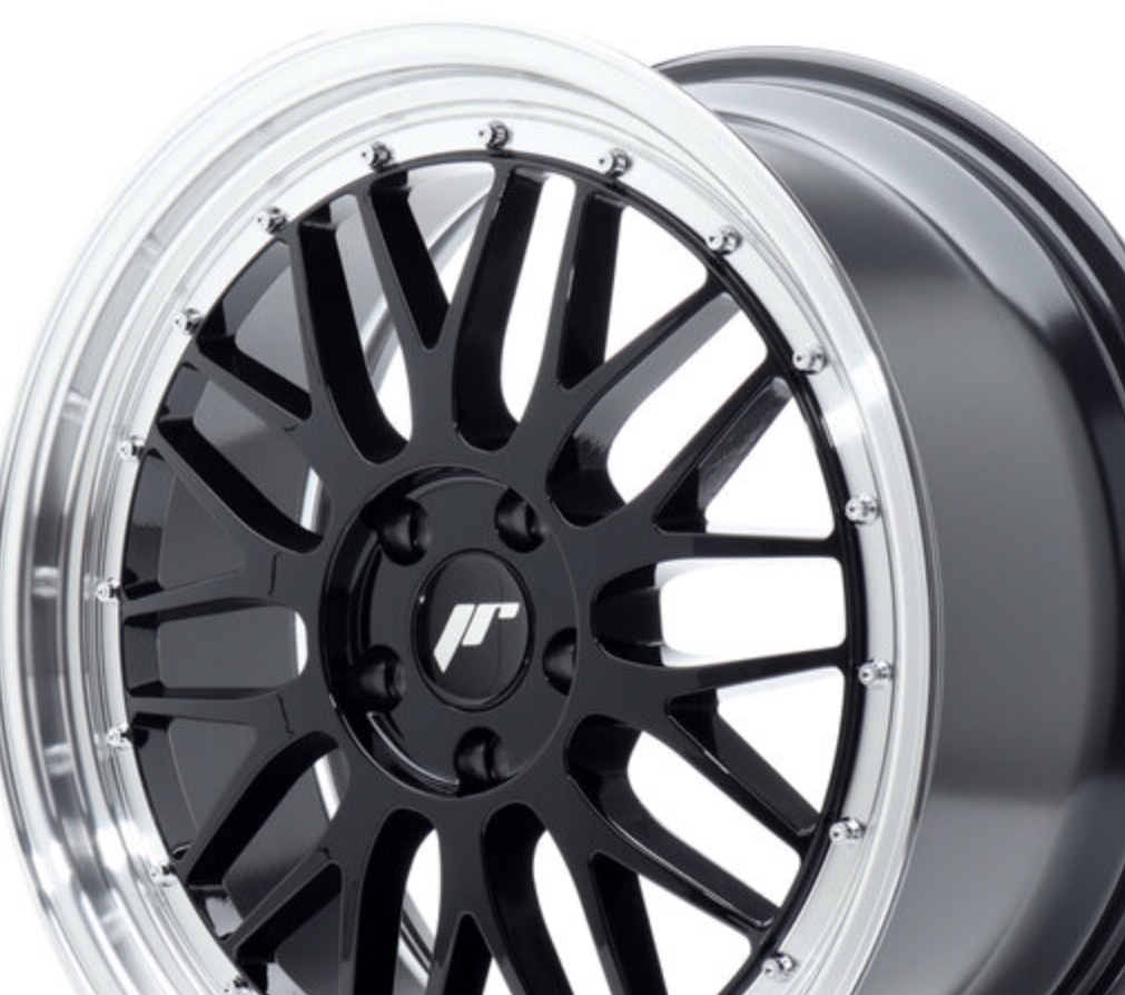 jante neuve 17' 4x100 Black Polish 7.5x17"