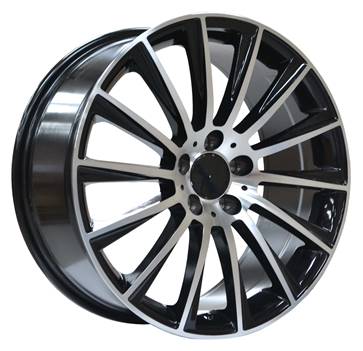Jante neuve 18' 5x112 pour Mercedes KT Sport Black polish 8x18"