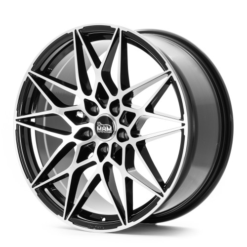 Jante 18' neuve type Sport Black Polish pour BMW 8x18"