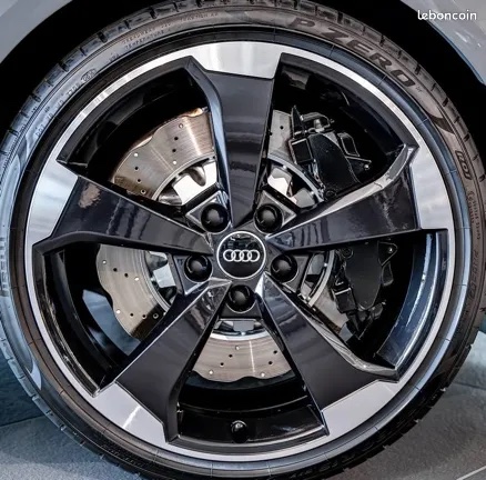 jante neuve RR. Sport pour Audi New rotor Black Polish 5x112 18' 8x18"