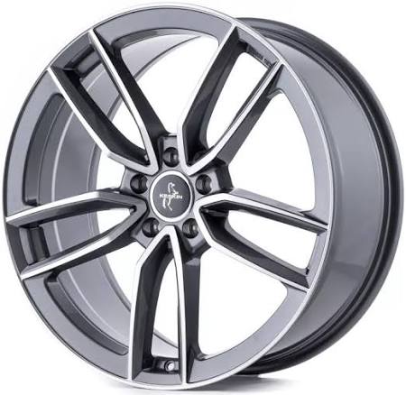 Jante neuve 19' 5x112 look VW Sport grey anthracite gloss 8x19"